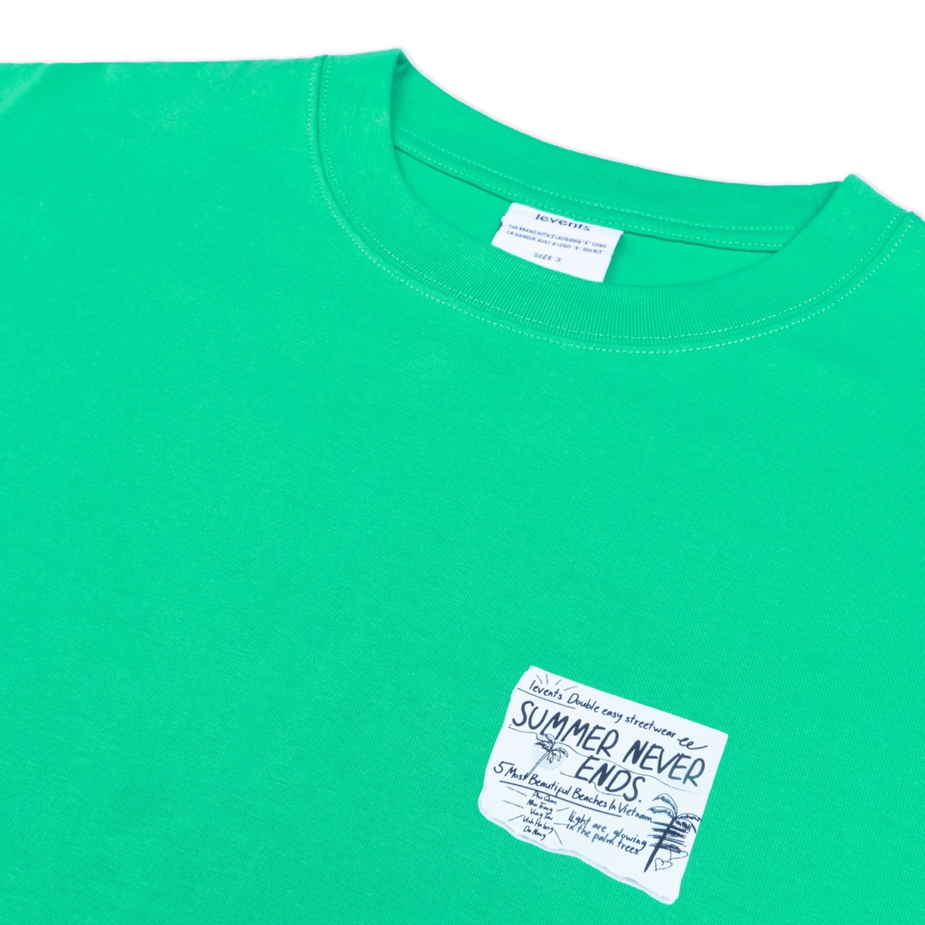 Áo Thun Levents Summer Vibe/ Green