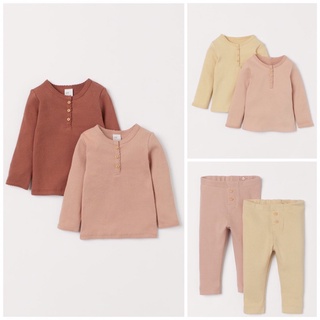 Bộ thun tăm và set 2 áo dành cho bé gái săn sale