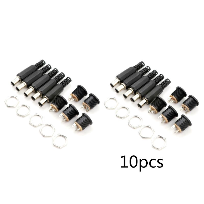 Set 10 phích cắm kết nối nguồn điện DC 12V 3A