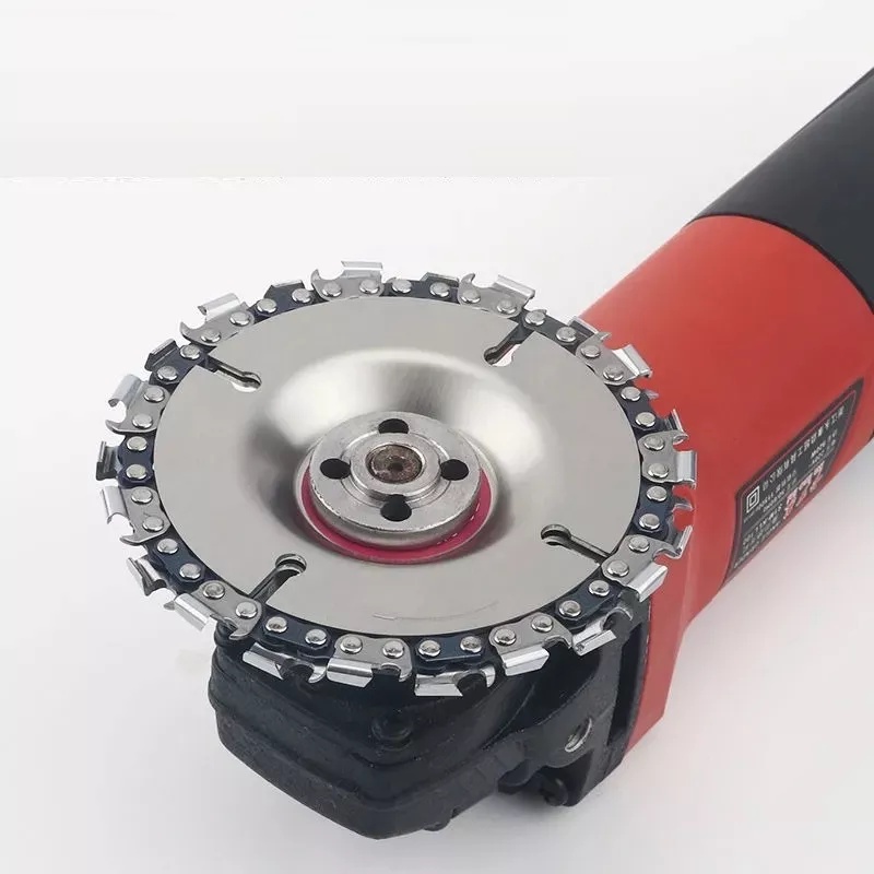 Đĩa cưa tròn gắn xích, lữa cưa gắn xích, dùng cho máy cắt, máy mài cầm tay 1 tất, 100mm, 10cm hàng chất lượng tốt