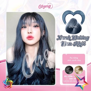 Thuốc Nhuộm Tóc Màu XANH ĐEN KHÓI Không Tẩy | Chenglovehair, Chenglovehairs