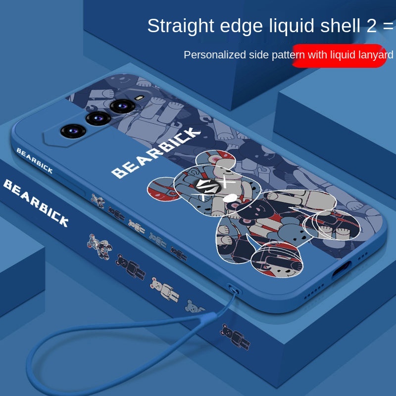 Ốp điện thoại chống rơi họa tiết cá mập màu đen sáng tạo cho millet black shark 4S 4sPro