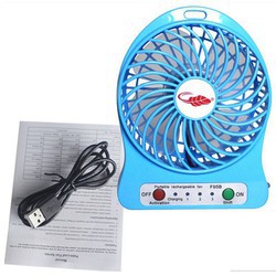 [Mã ELHA22 giảm 5% đơn 300K] Quạt tích điện mini fan usb 3 chế độ cực mát