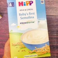 Bột ăn dặm hipp của đức mẫu mới cho bé 4th,6th,8th