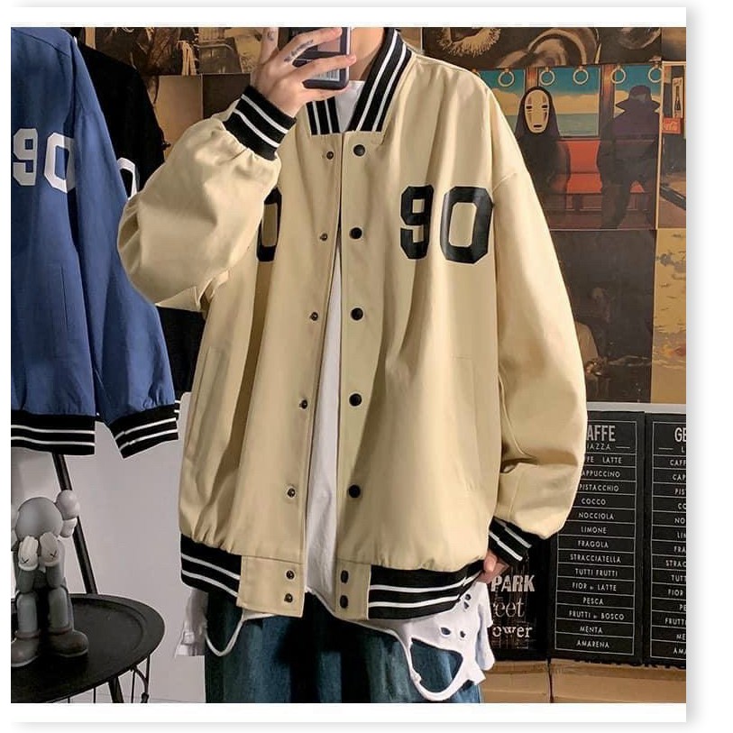 ÁO KHOÁC NAM PHONG CÁCH BOMBER THỜI TRANG CÁO CẤP SÀNH ĐIỆU FOM SIÊU RỘNG