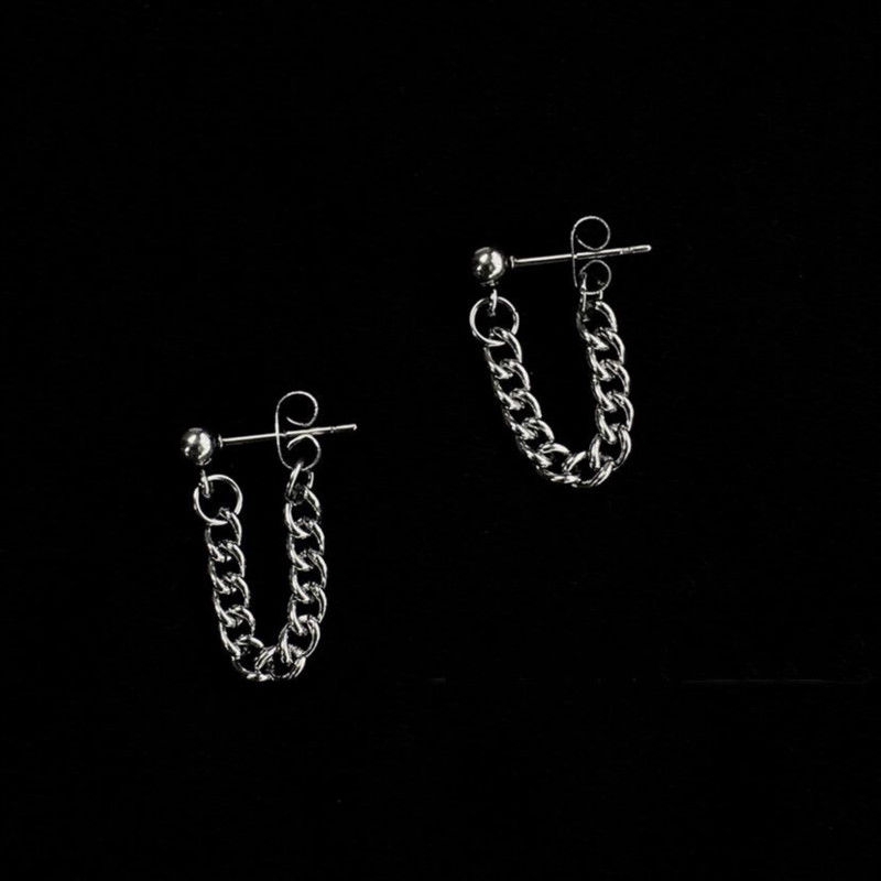 Khuyên Tai Phối Xích Dài Cá Tính Độc Đáo Hợp Thời Trang