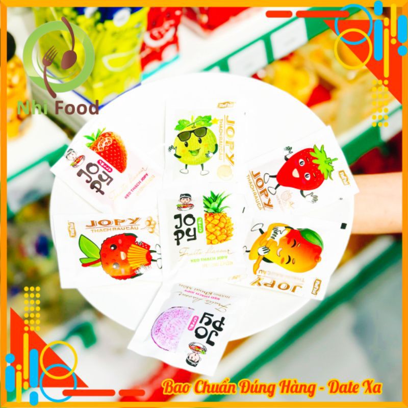 Thạch Rau Câu JoPy Trái Cây 1Kg Đủ Vị