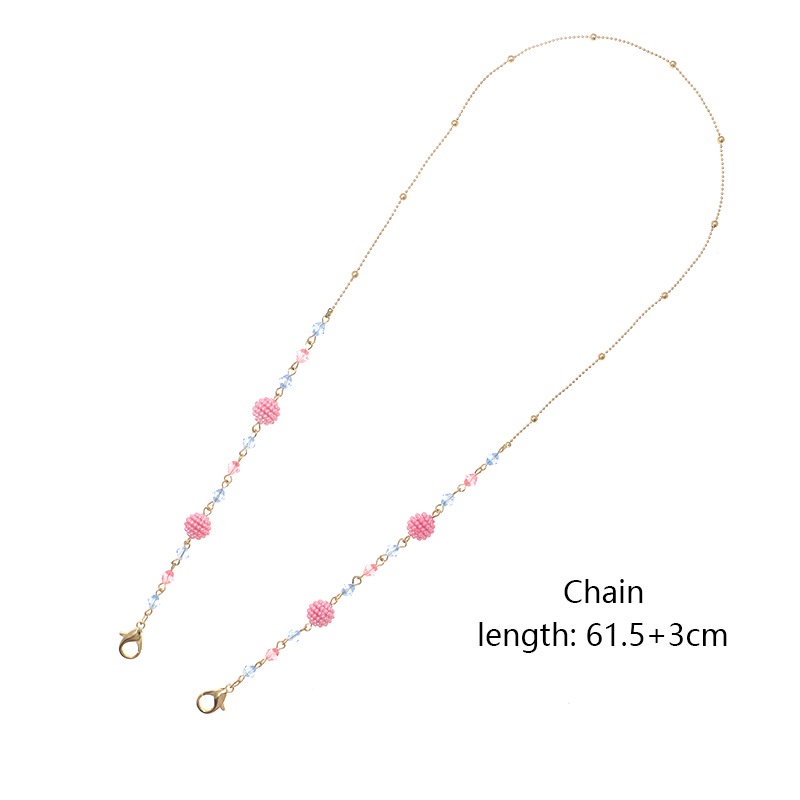 Dây Đeo Mắt Kính Chống Thất Lạc Hình Quả Dâu Dễ Thương Đa Năng Cho Bé