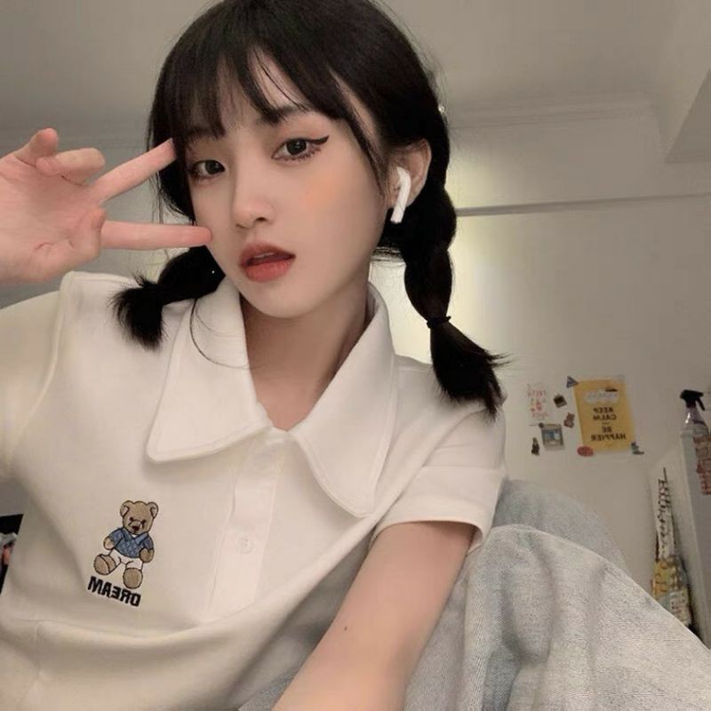 váy polo xoè thuê gấu