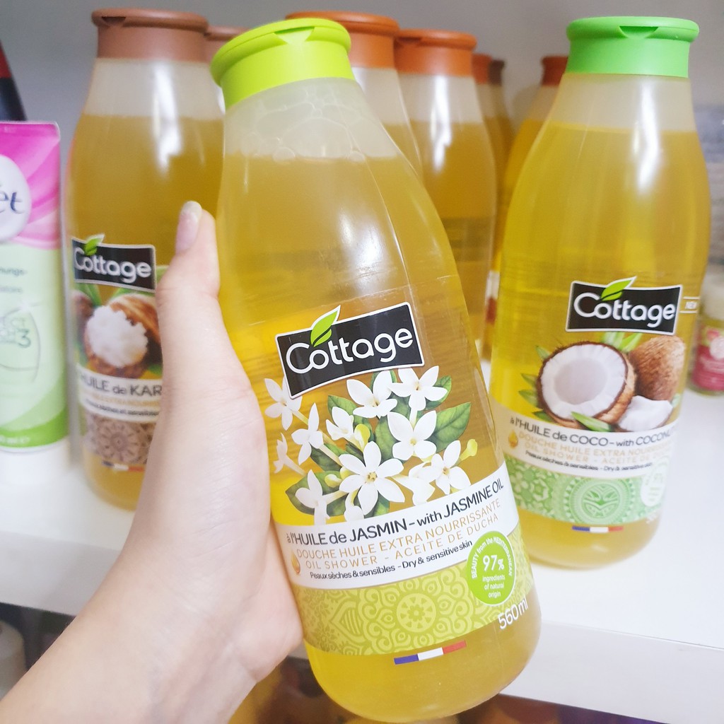 Sữa tắm Cottage extra Gel đậm đặc 560ml - Nhập Pháp - Hương thơm nước hoa, tắm dưỡng da | BigBuy360 - bigbuy360.vn