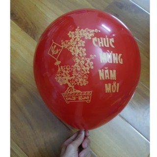 Bóng bay chúc mừng năm mới(túi 80_100 quả)