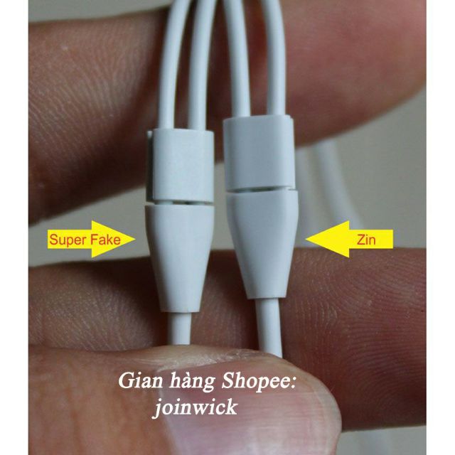 TAI NGHE IPHONE 7/ 7 PLUS/ 8/ 8 PLUS/ X/ XS MAX... BÓC MÁY JACK LIGHTNING CHÍNH HÃNG (KHÔNG KÈM ĐẦU CHUYỂN)