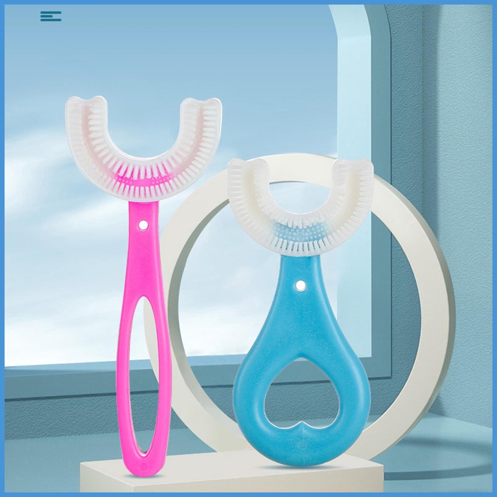 Bàn Chải Đánh Răng Hình Chữ U Cho Bé Từ 2 Đến 4 5 Đến 12 360 Độ