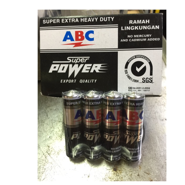 Pin ABC To - AA 1,5V