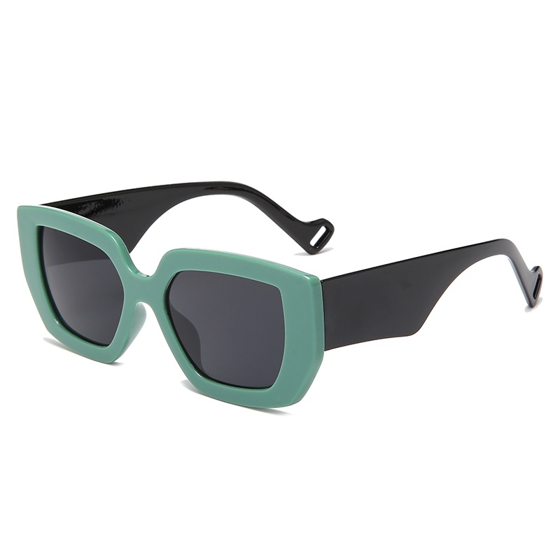 Kính Mát Gọng Vuông Lớn Bằng Nhựa Thời Trang Mới Cho Nam Và Nữ