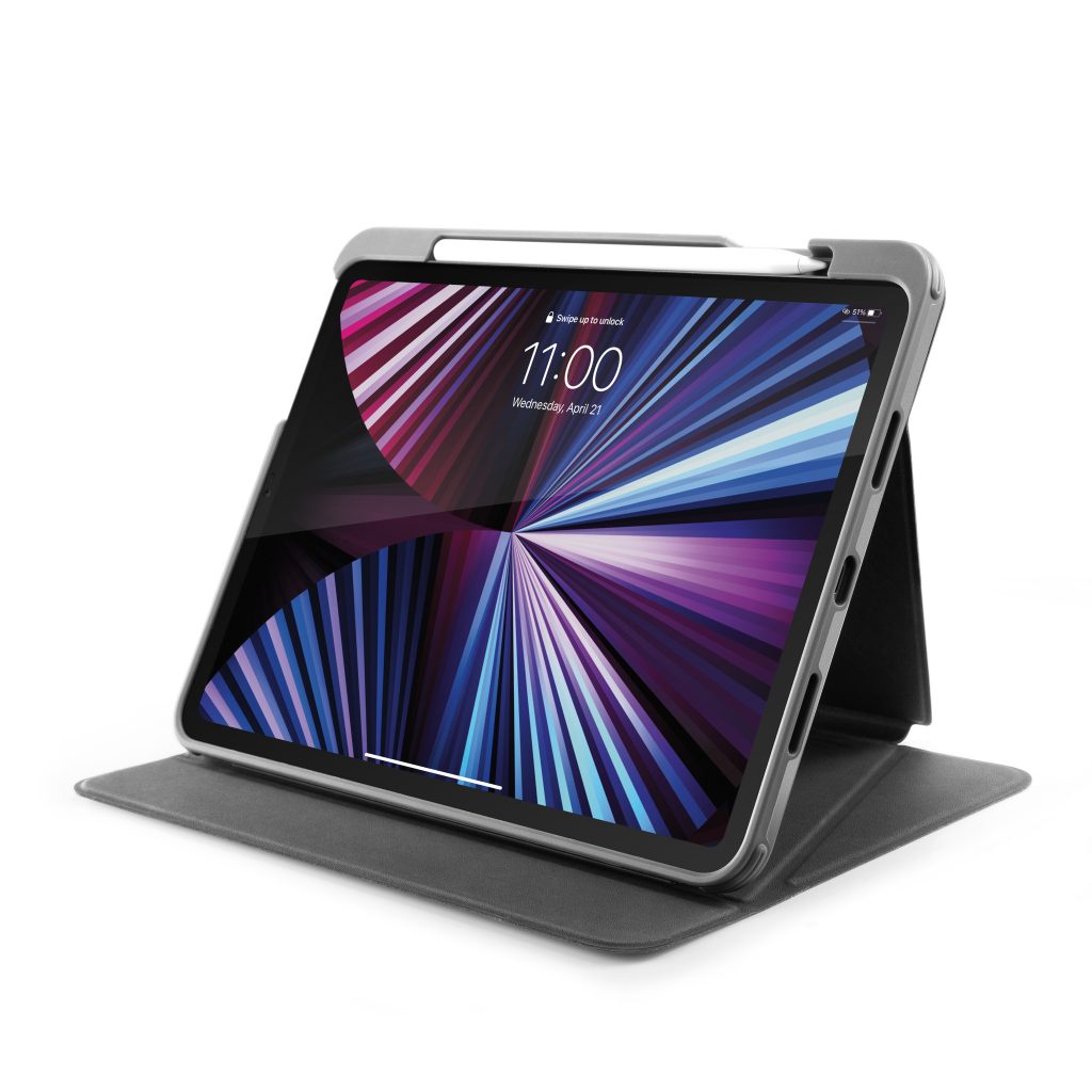 Bao Da Tomtoc USA Vertical Hỗ Trợ Sạc Không Dây Apple Pencil Dành Cho iPad Pro 11-12.9inch 2021