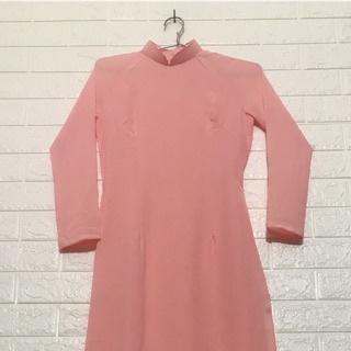 Bộ áo dài hồng cam, hàng 4 tà