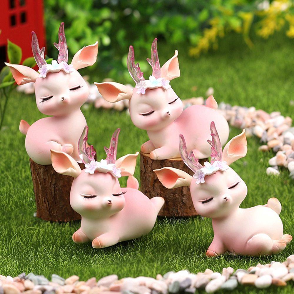 Tượng Hươu Cao Cổ Nhân Tạo Dùng Để Trang Trí Nội Thất Xe Hơi Kat1