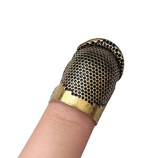 Thimbles,Retro Finger Shield Protector Fingertip Thimble Pin Needles Partner Thimbles for Sewing
