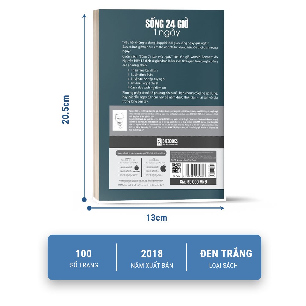 Sách - Sống 24 Giờ 1 Ngày - BIZBooks