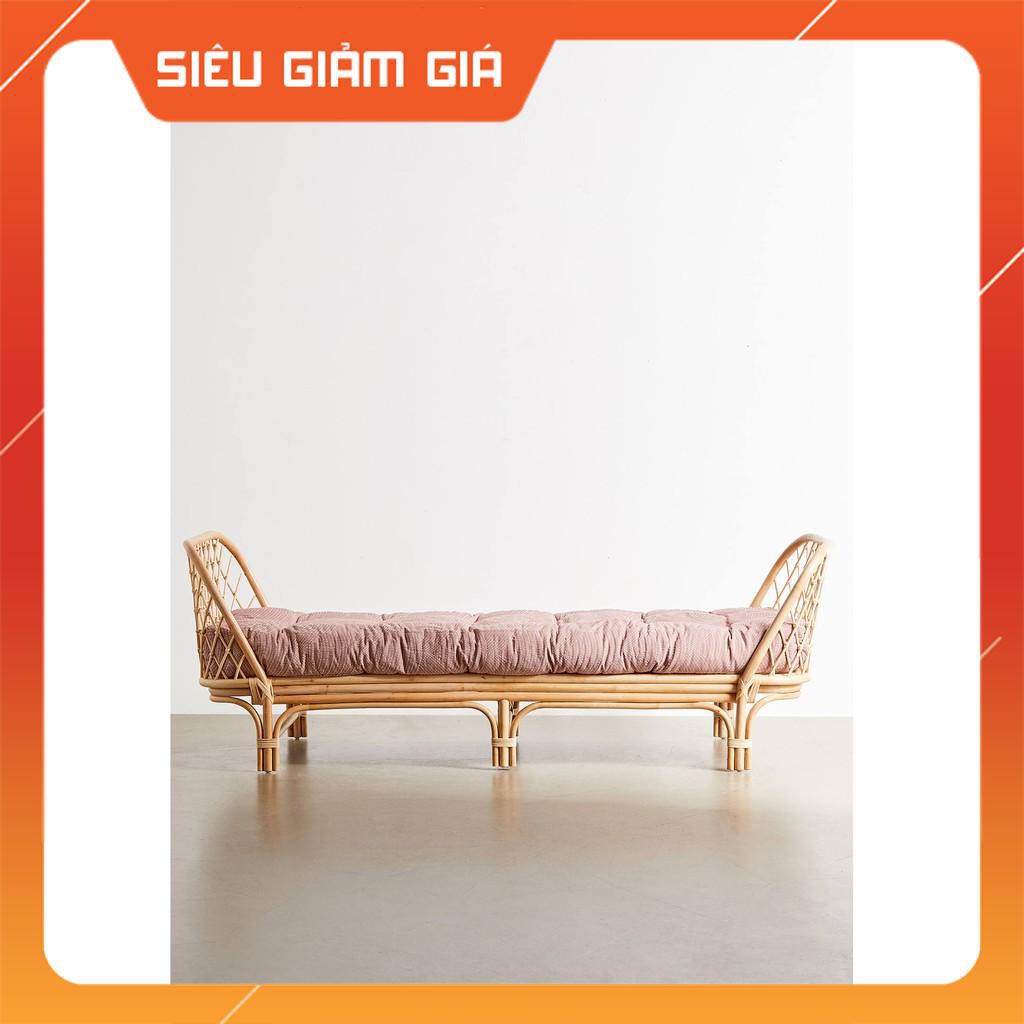 [Giá Sập Sàn] gường mây, sofa mây dài nội thất phòng khách, quán cafe, homestay, khu nghỉ dưỡng