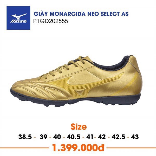 Giày Đá Bóng Mizuno MONARCIDA NEO SELECT AS