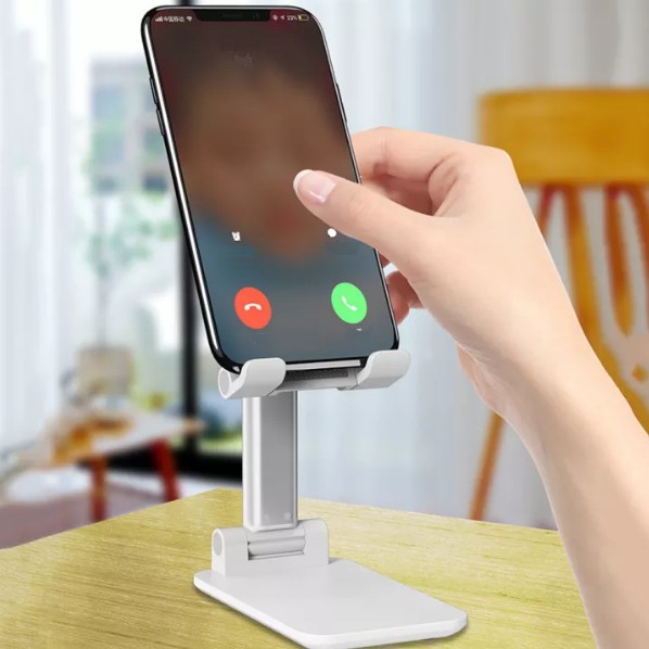 Giá Đỡ Điện Thoại F8 Chân Vuông - Giá Đỡ Kẹp Điện Thoại Máy Tính Bảng Ipad Folding F8