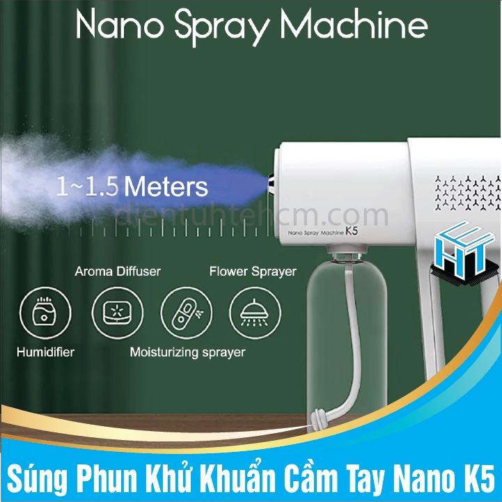 Súng Phun Khử Khuẩn Cầm Tay Nano K5