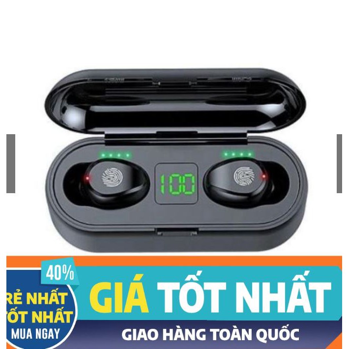 [HÀ NỘI ][BẢO HÀNH 1 ĐỔI 1 ] Tai nghe bluetooth amoi f9 bản cao cấp cảm ứng dung lượng pin 2000 mah