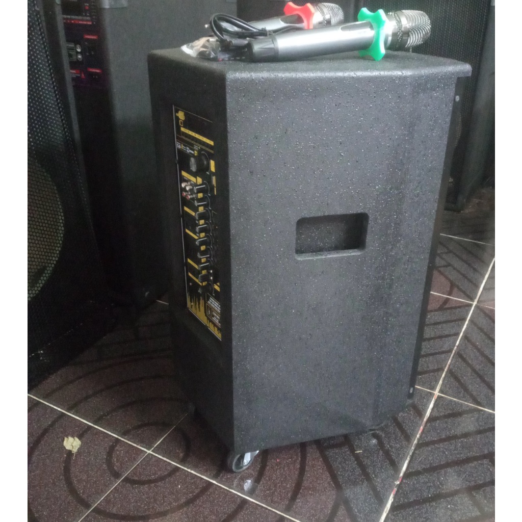 Loa Kéo Karaoke Hay Dù Không Mở Lớn Công Suất Loa 500W Thùng Sơn.