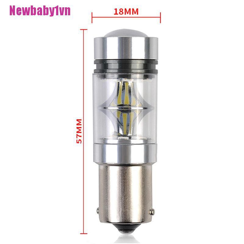 Đèn LED Canbus Lùi Xe Hơi Màu Trắng P21W BA15s 1156