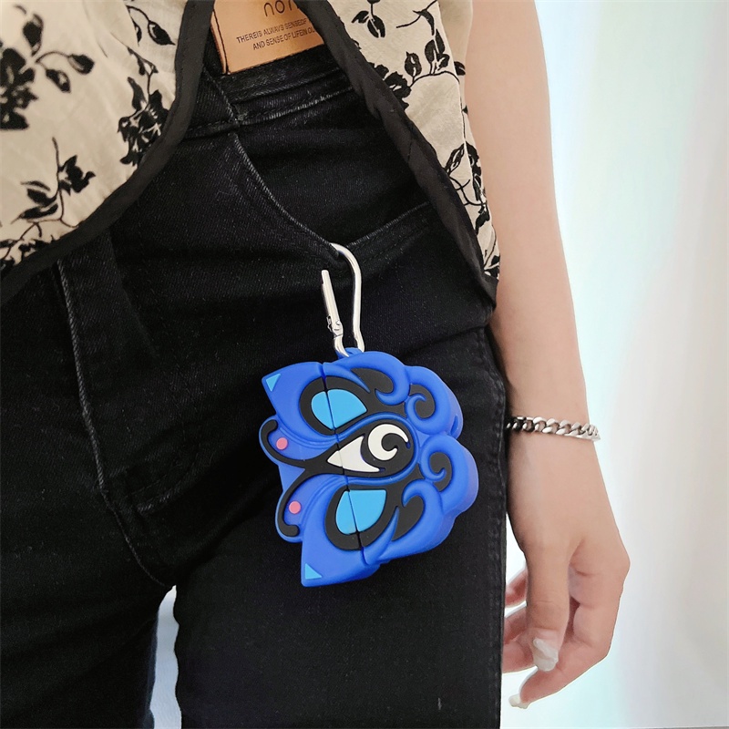 Vỏ Bảo Vệ Hộp Sạc Tai Nghe bluetooth Không Dây Baseus Bowie M2 Bằng Silicon Mềm Họa Tiết Hoạt Hình 3D Dễ Thương