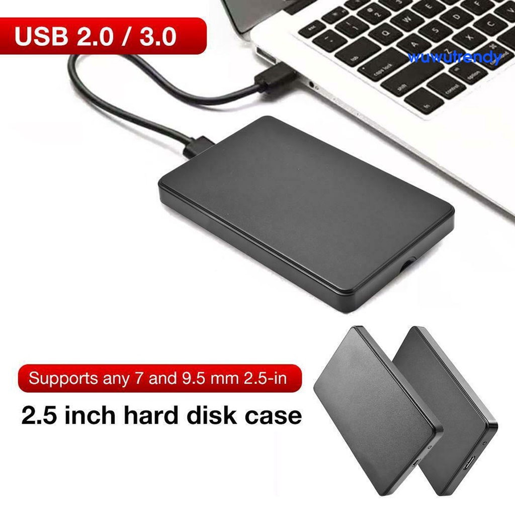 Hộp Đựng Ổ Cứng Ngoài Usb 3.0 / 2.0 5gbps 2.5inch Sata Cho Pc | BigBuy360 - bigbuy360.vn