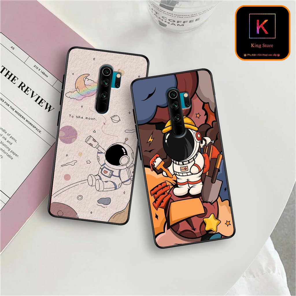 Ốp lưng Xiaomi Redmi Note 8 - Xiaomi Redmi Note 8 Pro - Ốp in hình Phi hành gia, chất liêụ TPU chống va đập