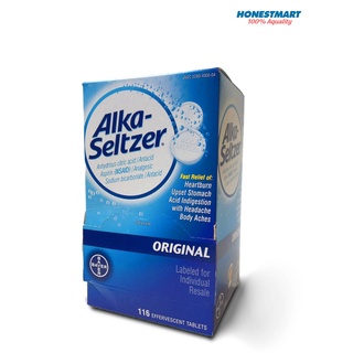 Viên sủi hỗ trợ tiêu hóa alka seltzer original effervescent tablets 116 - ảnh sản phẩm 1