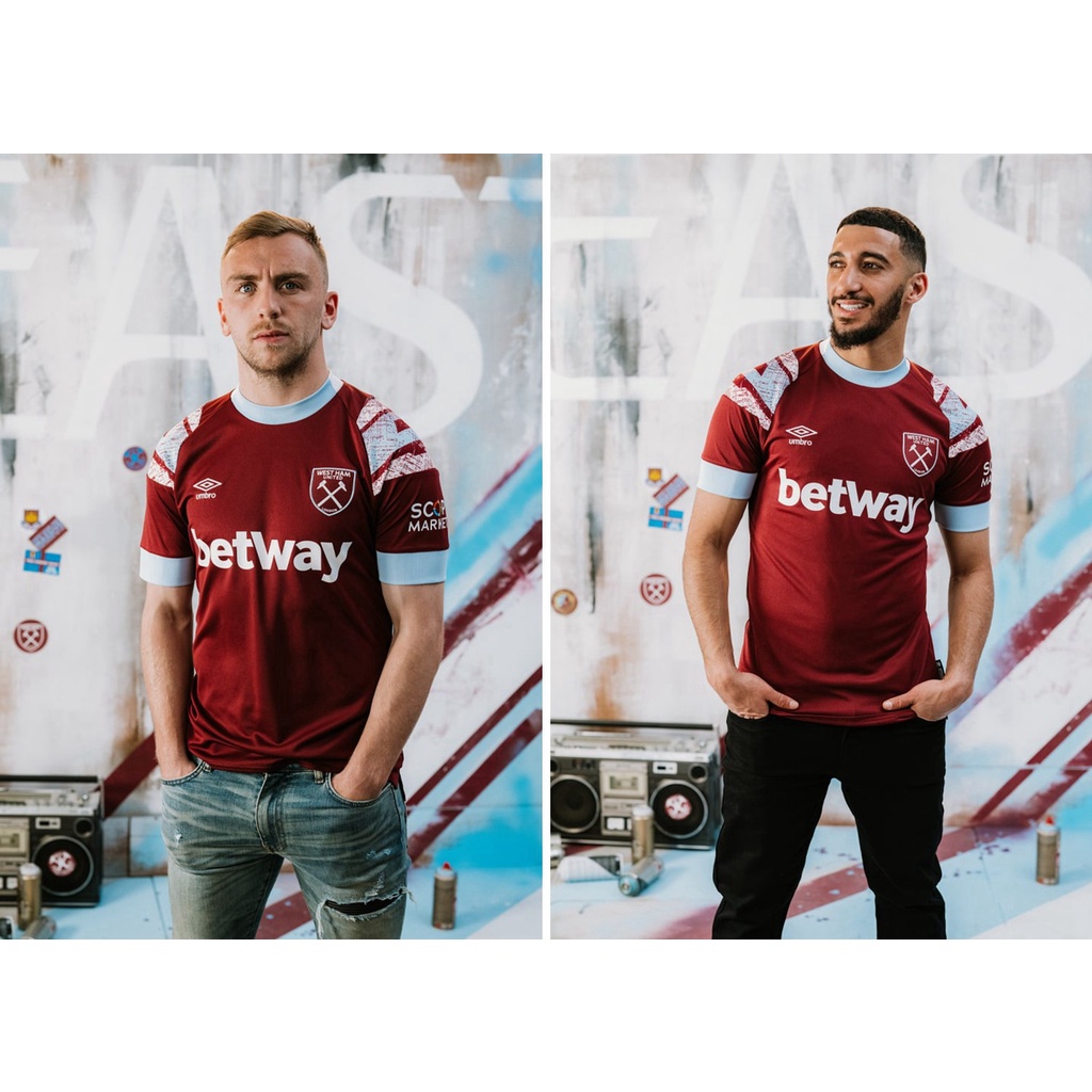 Áo Thun Số 22-23 Phiên Bản Fan - West Ham United