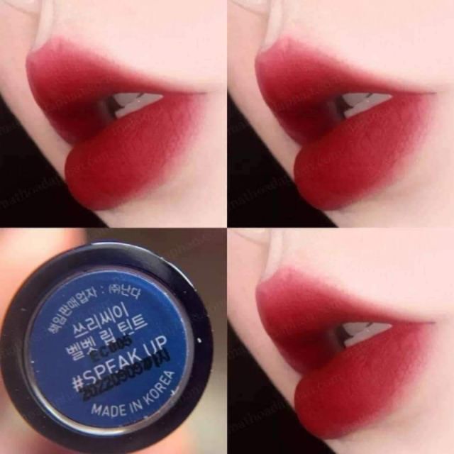 Son Kem Lì 3CE Velvet Lip Tint Vỏ Xanh Classic Blue