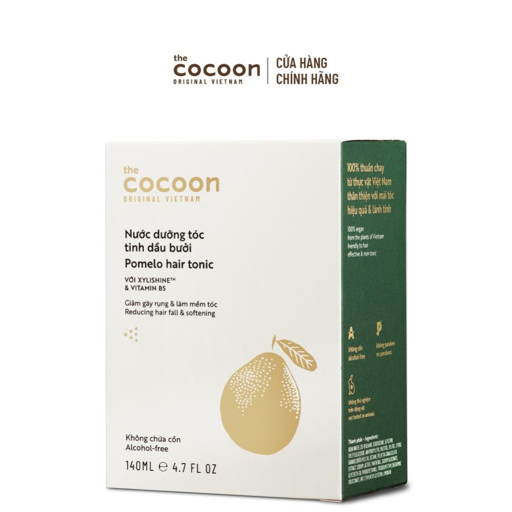 [CHÍNH HÃNG] - Nước Dưỡng Tóc Tinh Dầu Bưởi Cocoon 140ml