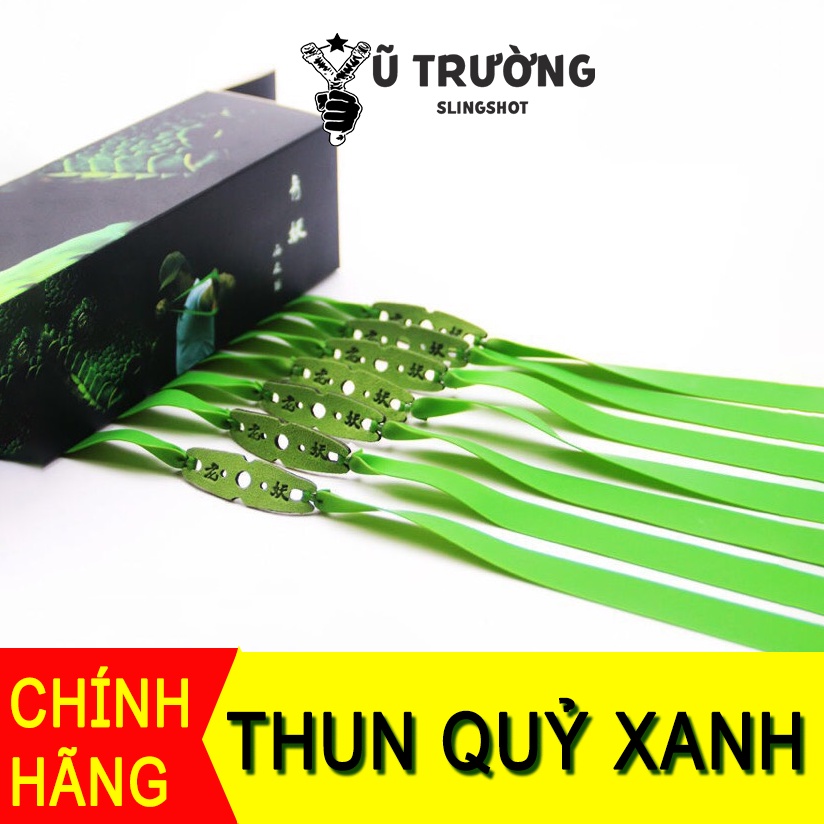 [Chính Hãng] dây quỷ xanh cột da cao cấp khổ 13-19-150, thun ná cao su, thun ná, thun quỷ xanh