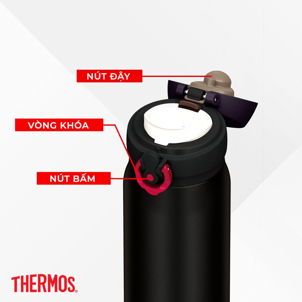 Bình giữ nhiệt Thermos JNL 752 MTBK, JNL 502 ALB, JNL 502 SBR, JNL 502 SKY, JNO 502 SHP