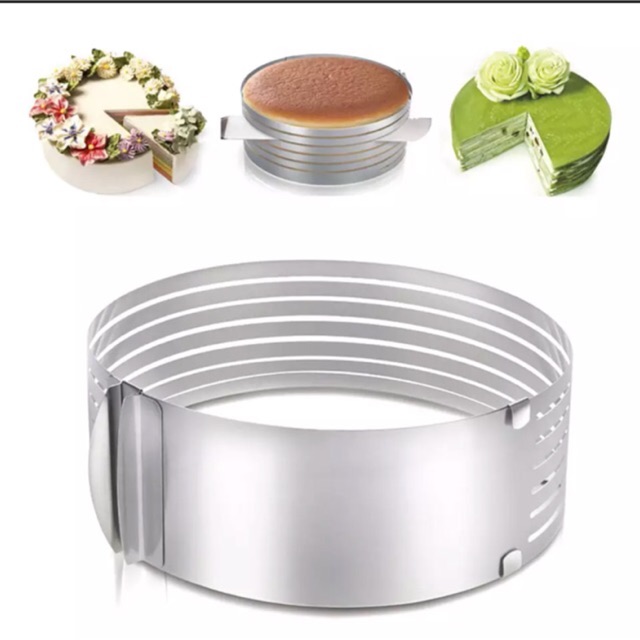 Khuôn ring chia tầng bánh thay đổi kích thước 15-20cm