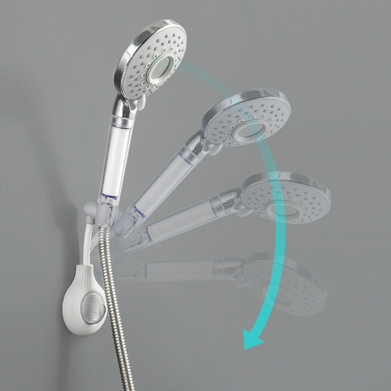 Giá Đỡ Đầu Vòi Hoa Sen Xoay 360 Độ Tiện Dụng°Giá Đỡ Đầu Vòi Hoa Sen Tự Dính Có Thể Điều Chỉnh Sử Dụng Cho Nhà Tắm