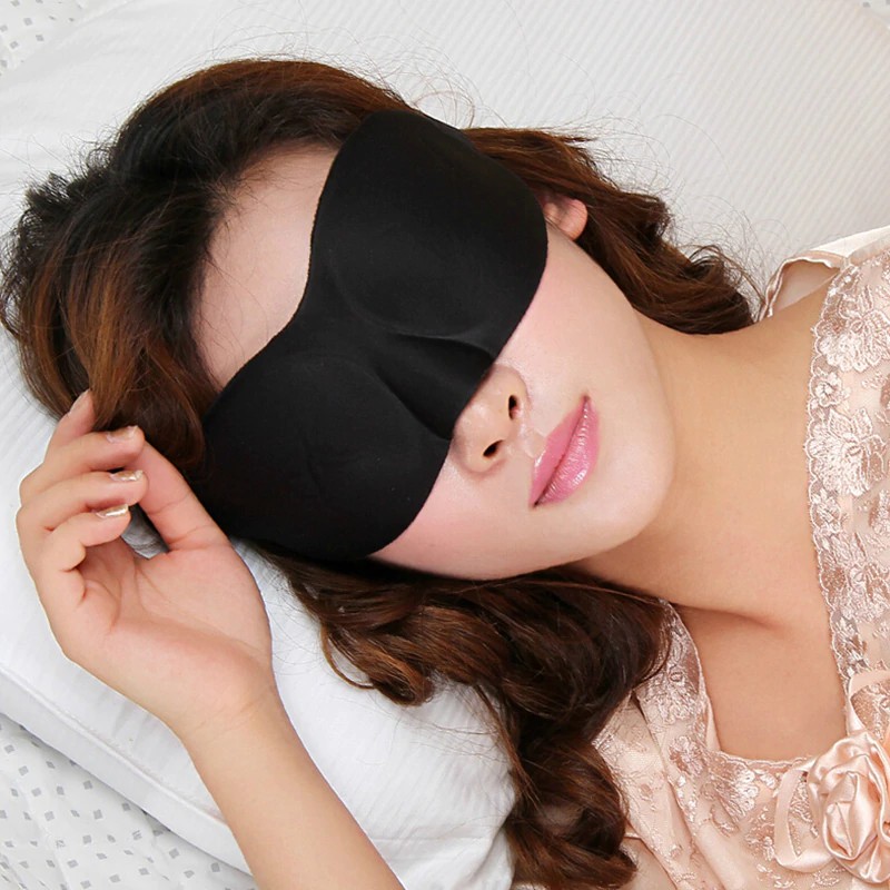 Mặt nạ bịt mắt ngủ 3D mềm mại tiện dụng