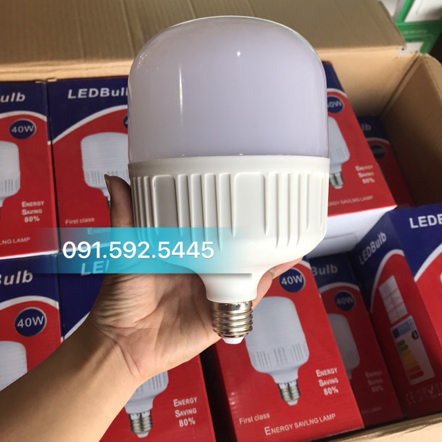 Bóng Đèn Led Trụ 15w,20w,30w,40w,50w. Bảo hành 2 năm