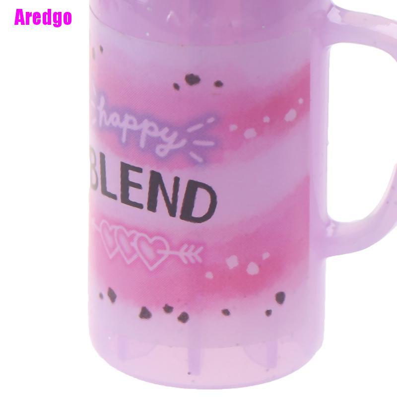 Set 3 mô hình chai nước ép trang trí nhà búp bê tỉ lệ 1:12