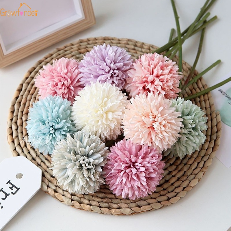 Lọ Hoa Bồ Công Anh Giả Bằng Vải Lụa 29CM Dùng Trang Trí Nhà Cửa/Văn Phòng/Tiệc Cưới