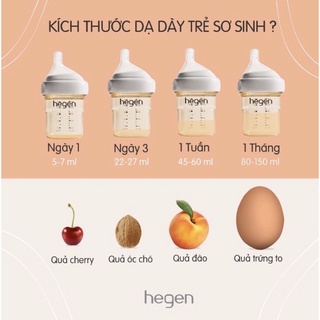 Bình sữa HEGEN 330ml cho bé