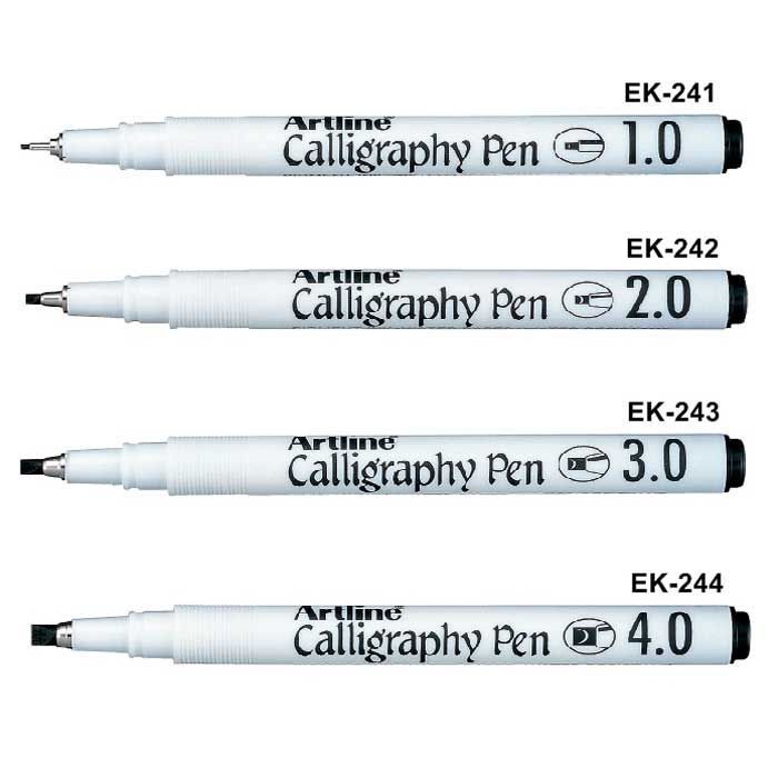 Bút calligraphy Artline, Calligrapher-Dụng cụ vẽ Tâm Tâm
