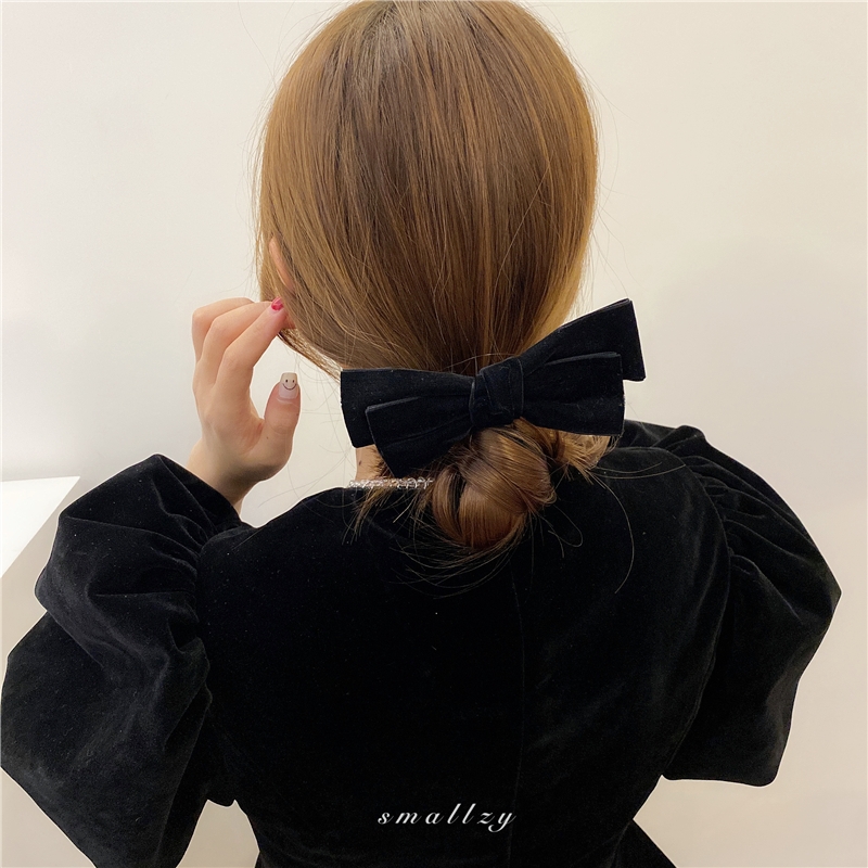 Băng đô nơ tròn thời trang Hàn Quốc