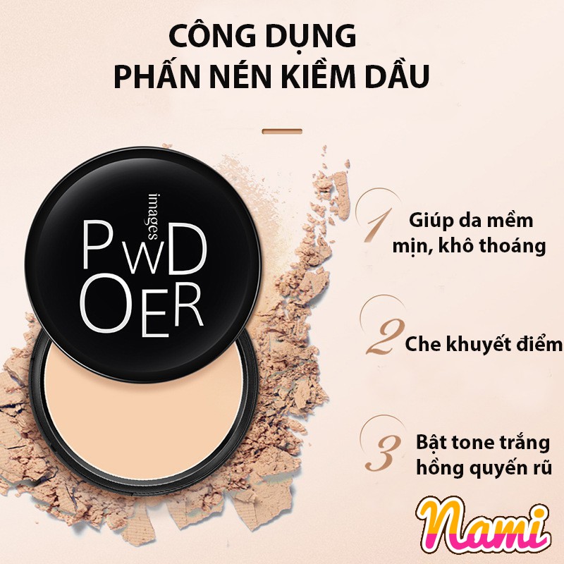 Set trang điểm 6 món Image Phấn phủ kiềm dầu + Kem BB che khuyết điểm + Son môi + Bút dạ kẻ mắt + Mascara + Mặt nạ- B11